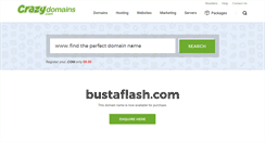 Desktop Screenshot of bustaflash.com